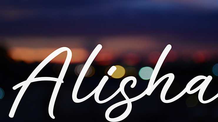 Alisha Font