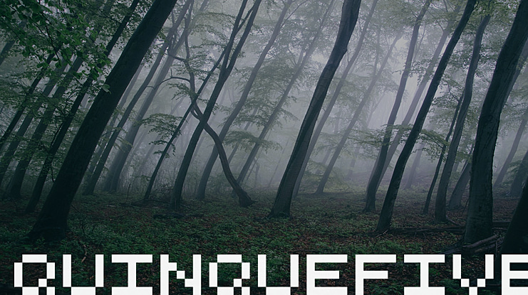 QuinqueFive Font
