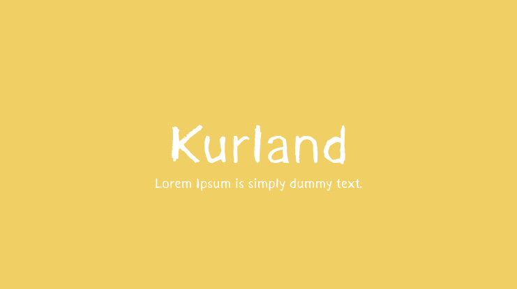 Kurland Font