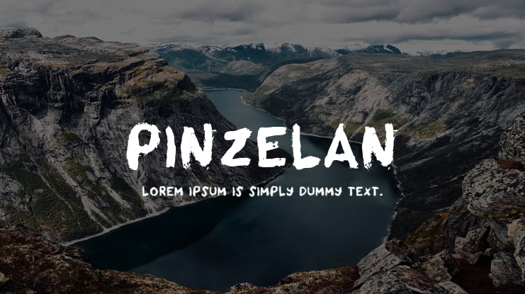 Pinzelan Font Family
