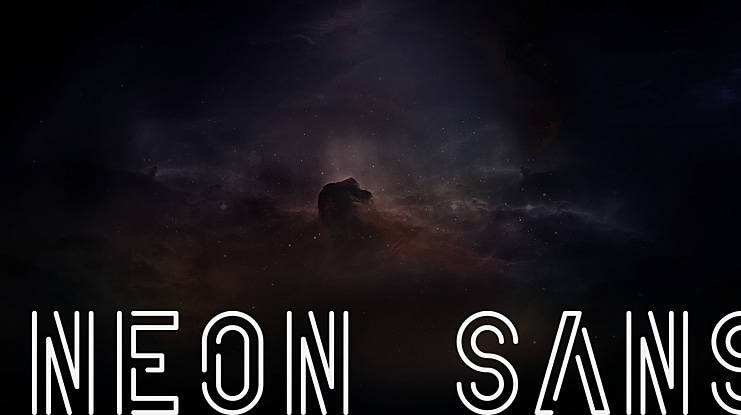 Neon Sans Font