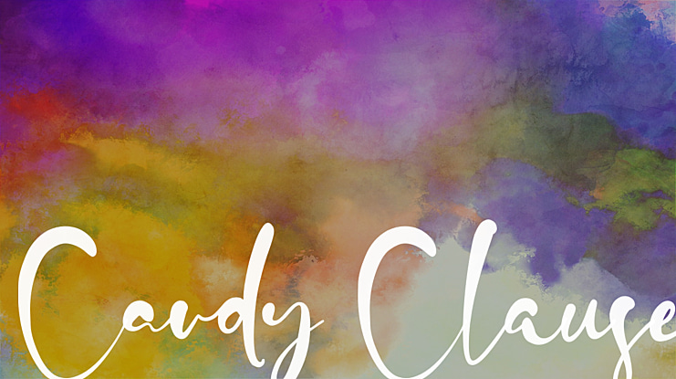 Candy Clause Font