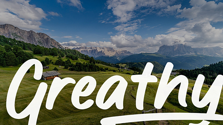 Greathy Font