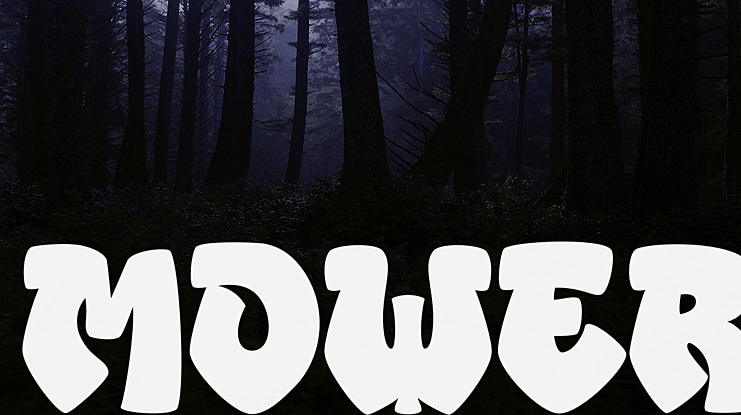 MOWER Font