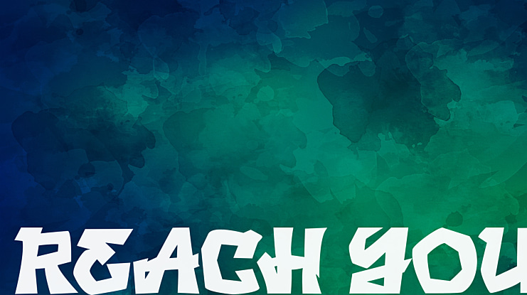 REACH YOU Font Family