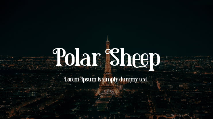 Polar Sheep Font