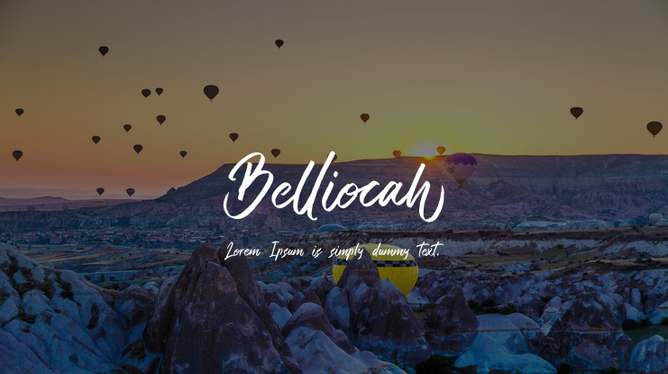 Belliocah Font