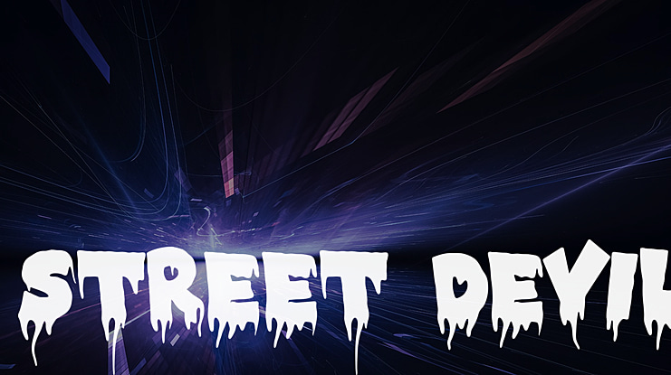 STREET DEVIL Font