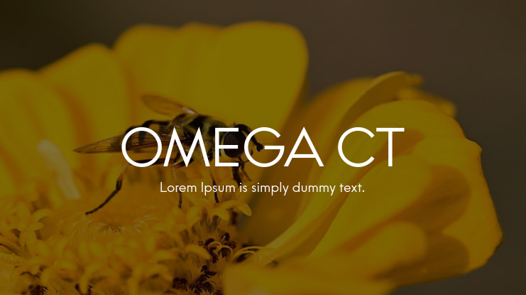 OMEGA CT Font