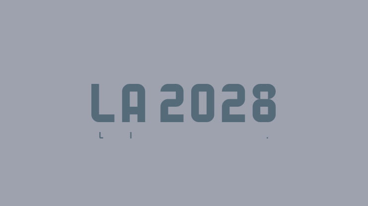 LA 2028 Font