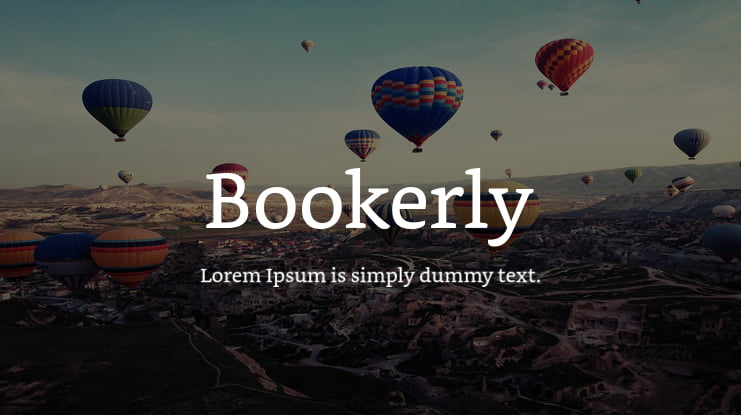 Bookerly Font Family