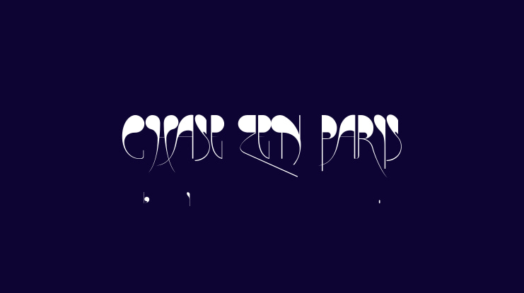 CHASE ZEN PARIS Font