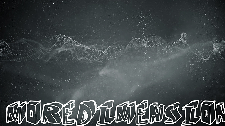 MoreDimension Font