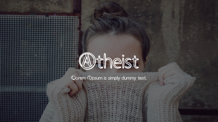 Atheist Font