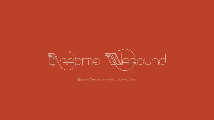 Aracme Waround Font Family