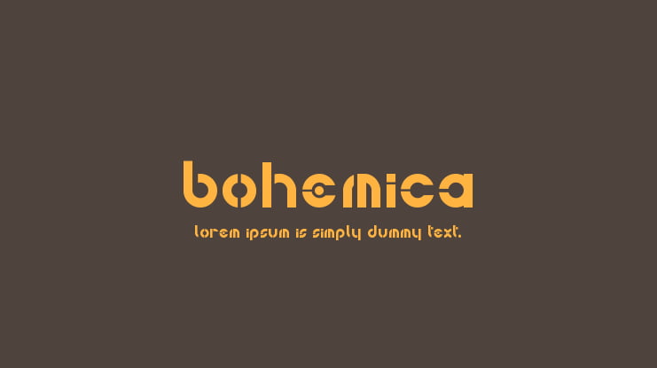 Bohemica Font