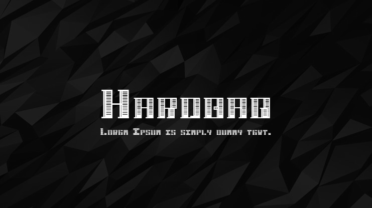 Hardbaq Font Family
