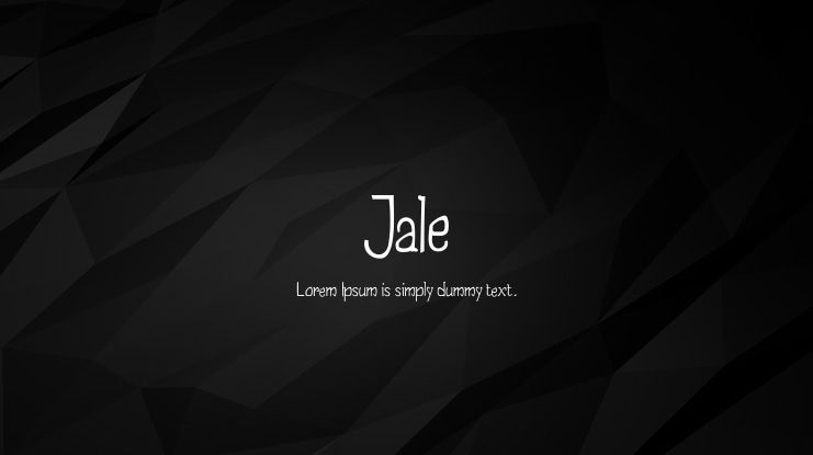 Jale Font