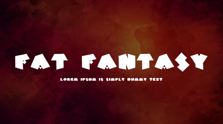 Fat Fantasy Font