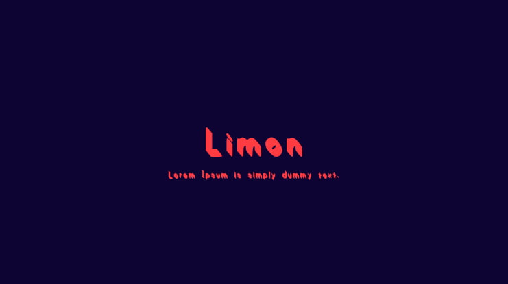 Limon Font