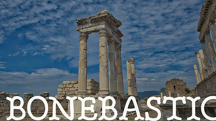 BONEBASTIC Font Family