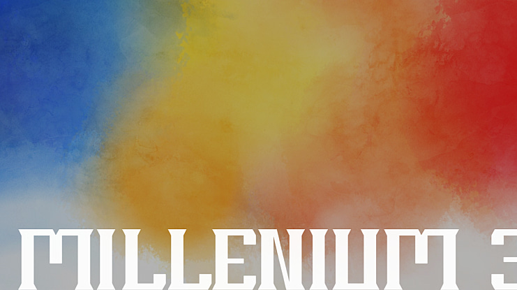 MILLENIUM 3 Font