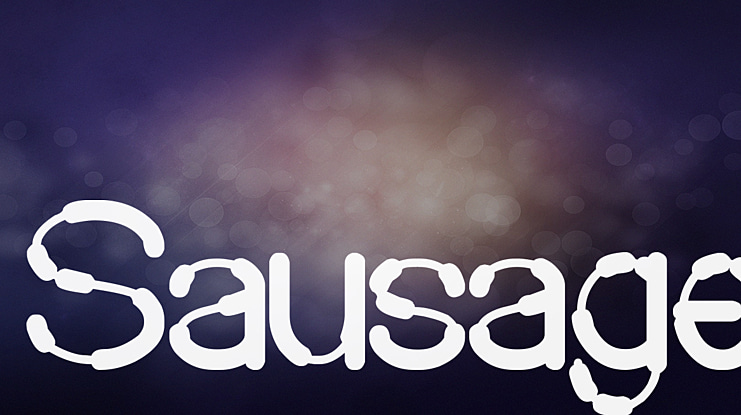 Sausage Font
