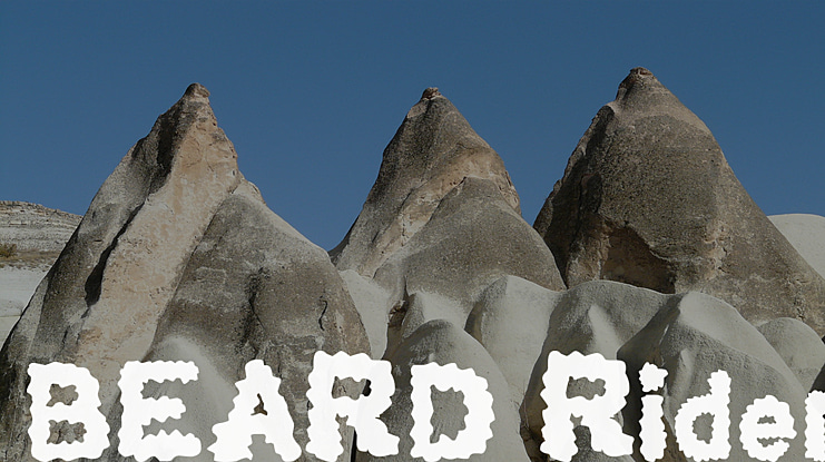 BEARD Rider Font Family