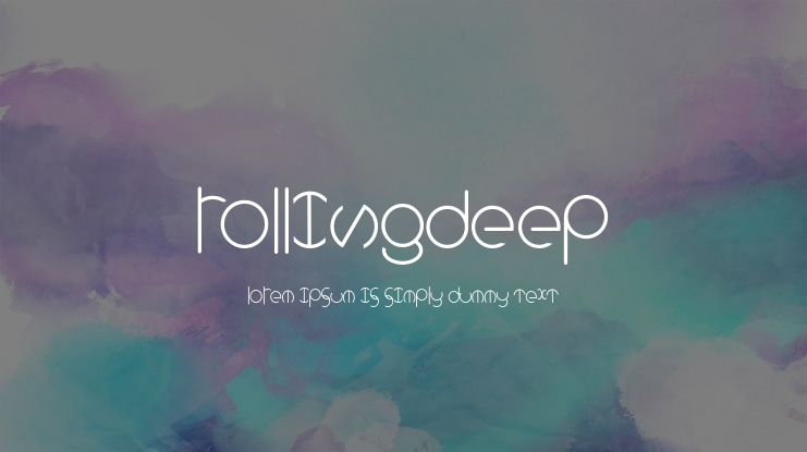rollingdeep Font