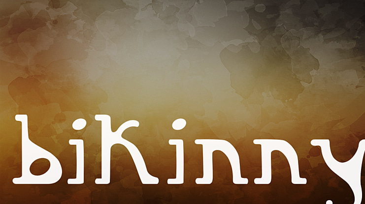 bikinny Font