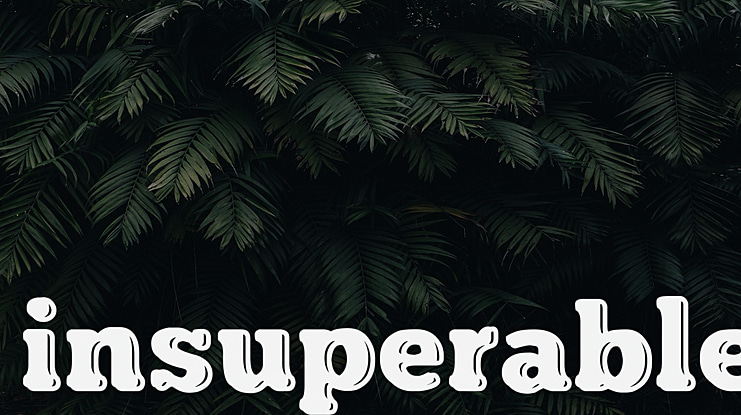 insuperable Font