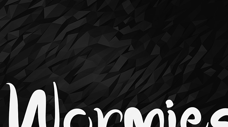 Wormies Font