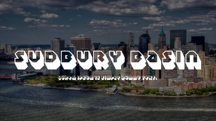 Sudbury Basin Font Family