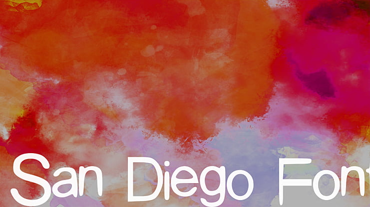 San_Diego_Font Font