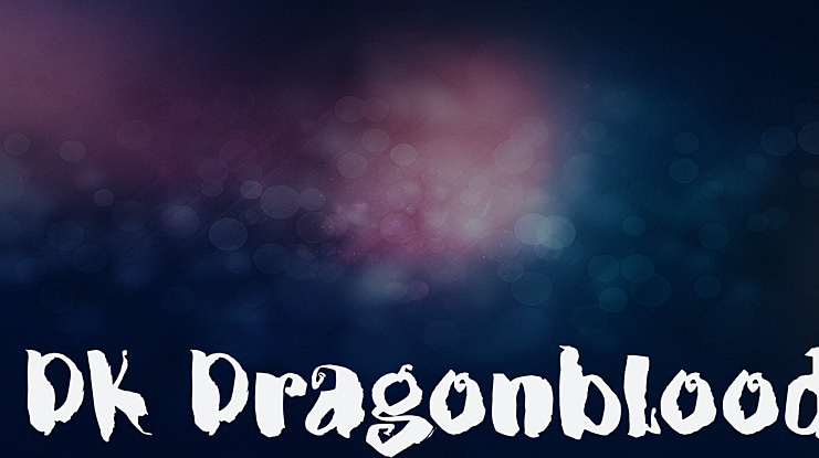 DK Dragonblood Font