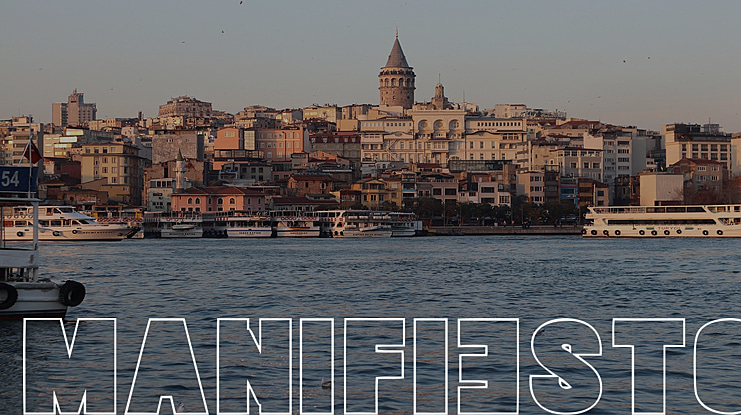 MANIFIESTO Font