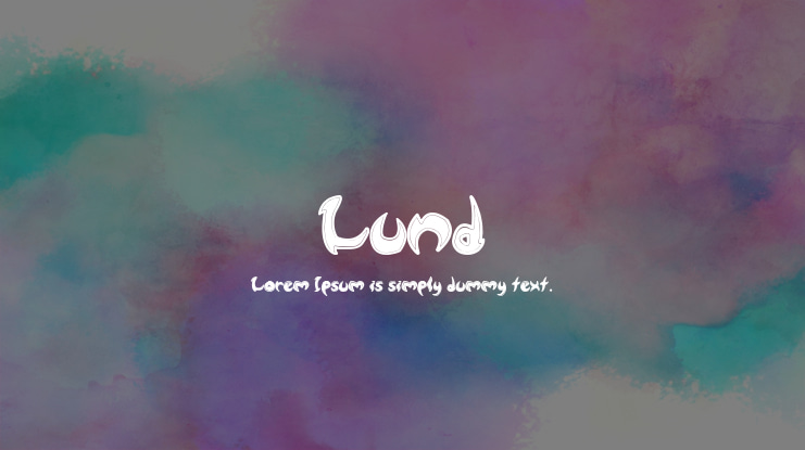 Lund Font
