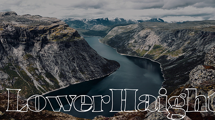 LowerHaight Font