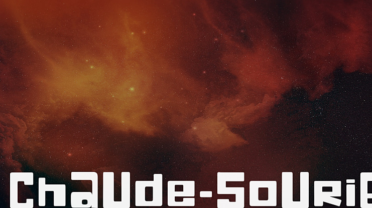 ChAUde-SoUriE Font