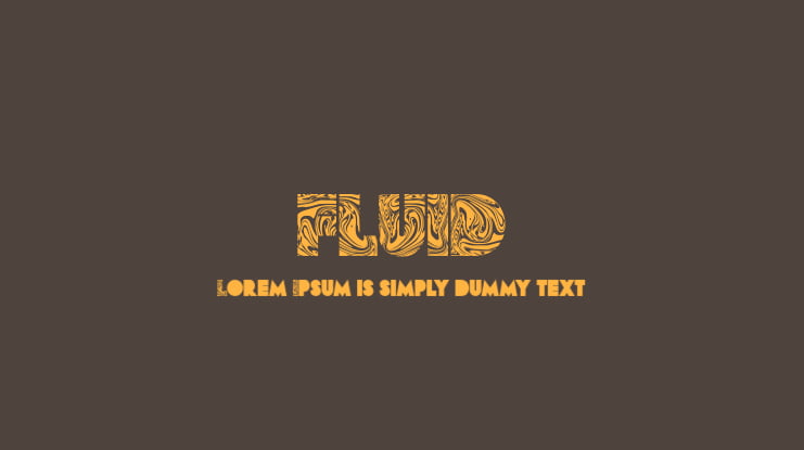 FLUID Font