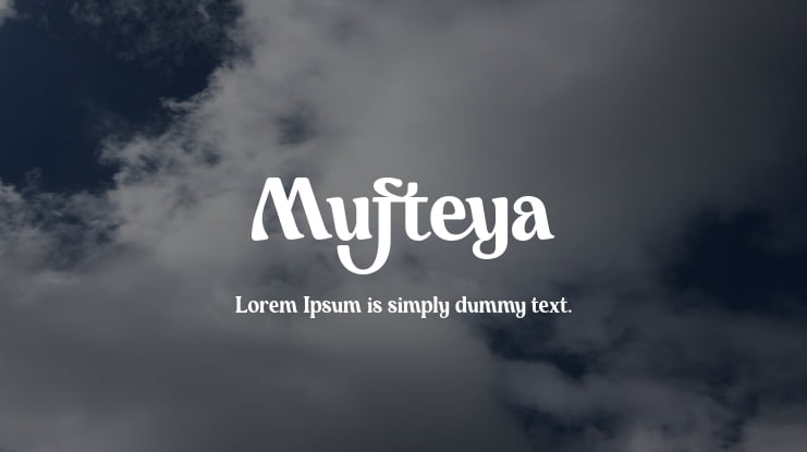 Mufteya Font