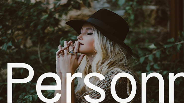 Personn Font Family