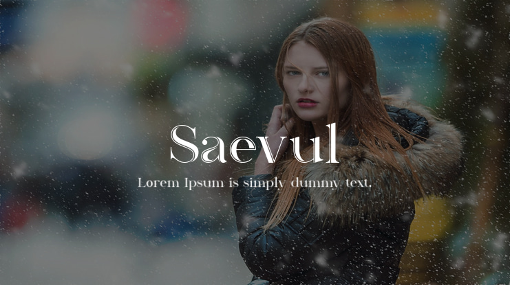 Saevul Font