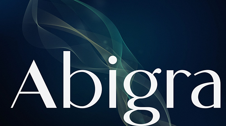 Abigral Font