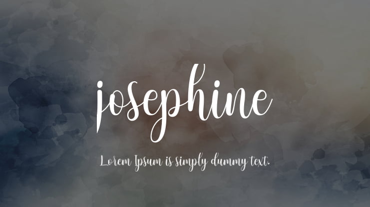 josephine Font Family