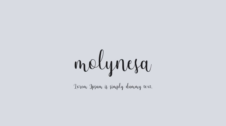 molynesa Font
