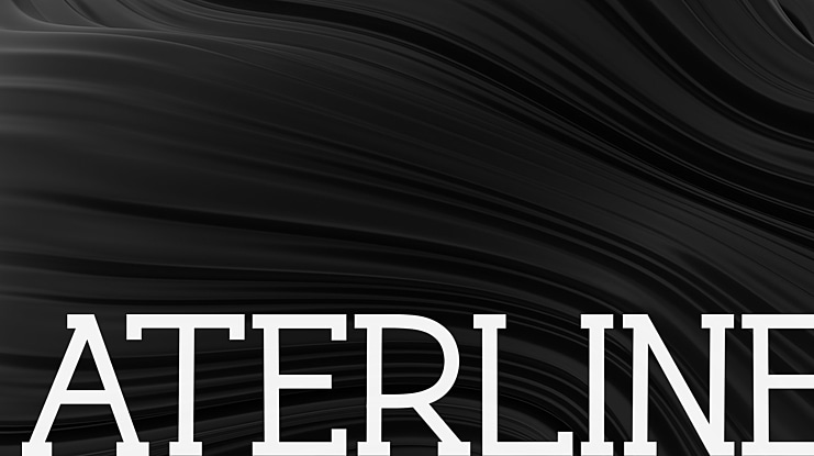 Aterline Font