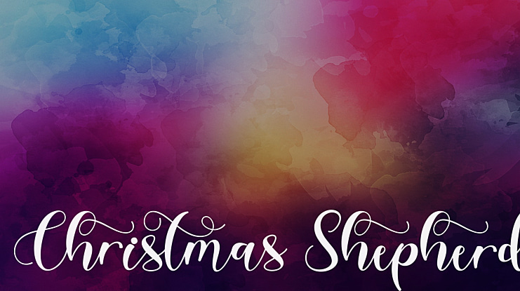 Christmas Shepherd Font