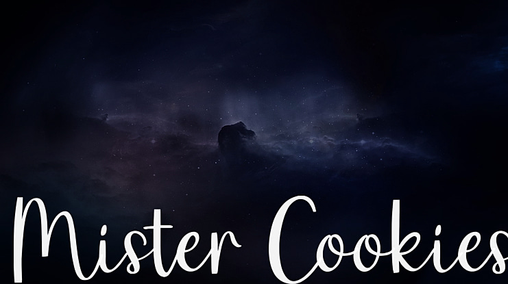 Mister Cookies Font