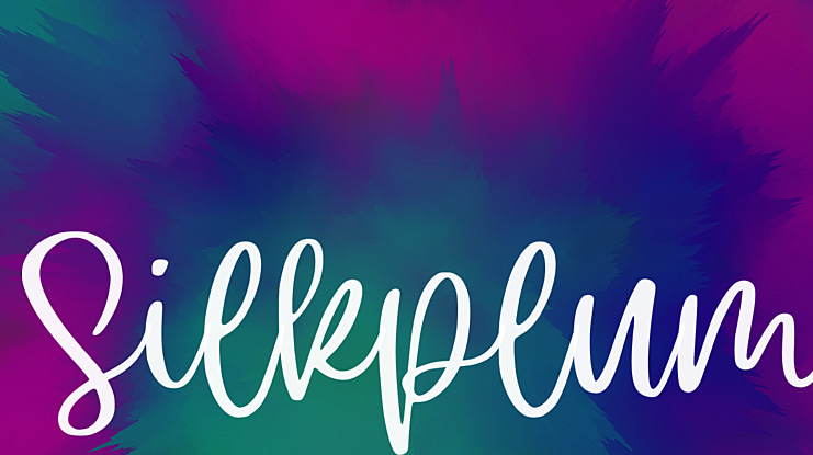 Silkplum Font